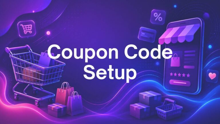 Coupon Code Setup