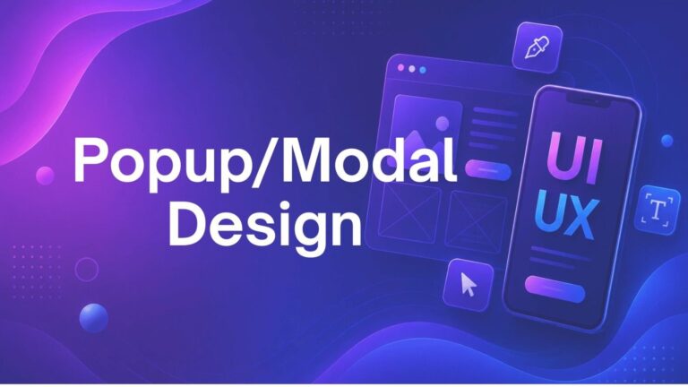Popup/Modal Design