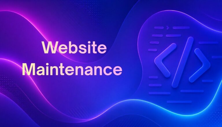 Website Maintenance