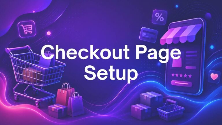 Checkout Page Setup