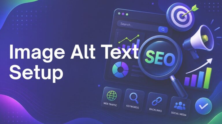 Image Alt Text Setup